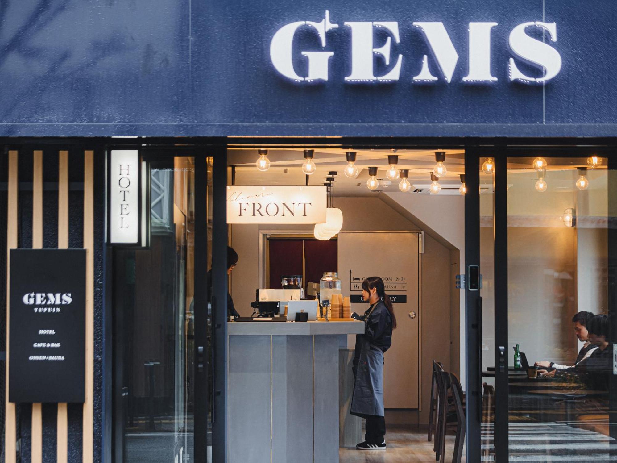 Gems Yufuin Hotel And Spa Cafe Bar ภายนอก รูปภาพ